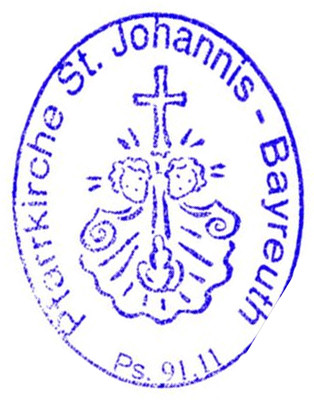 Pilgerstempel St. Johannis Bayreuth
